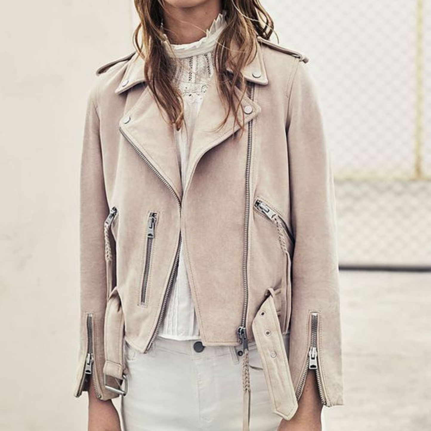 Giacca in pelle